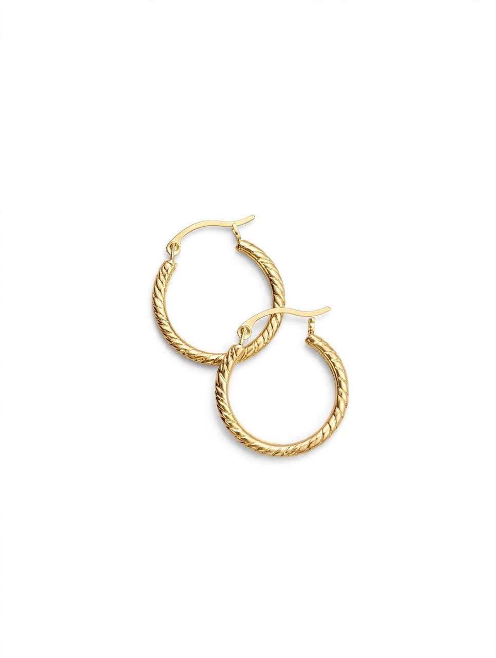 Vintage Hoop 14k pure Gold