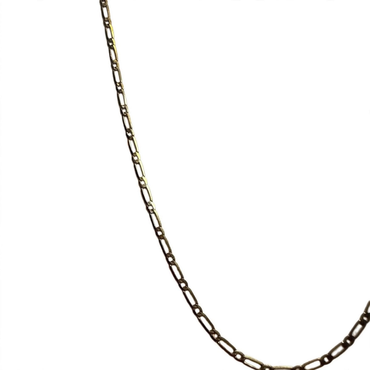 Fígaro chain 14k pure gold D1