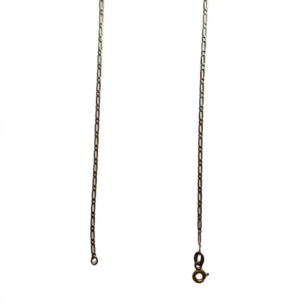 Fígaro chain 14k pure gold D1