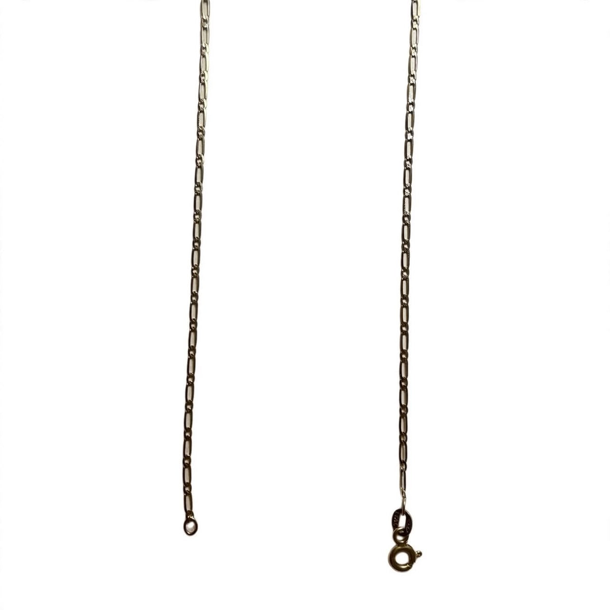 Fígaro chain 14k pure gold D1