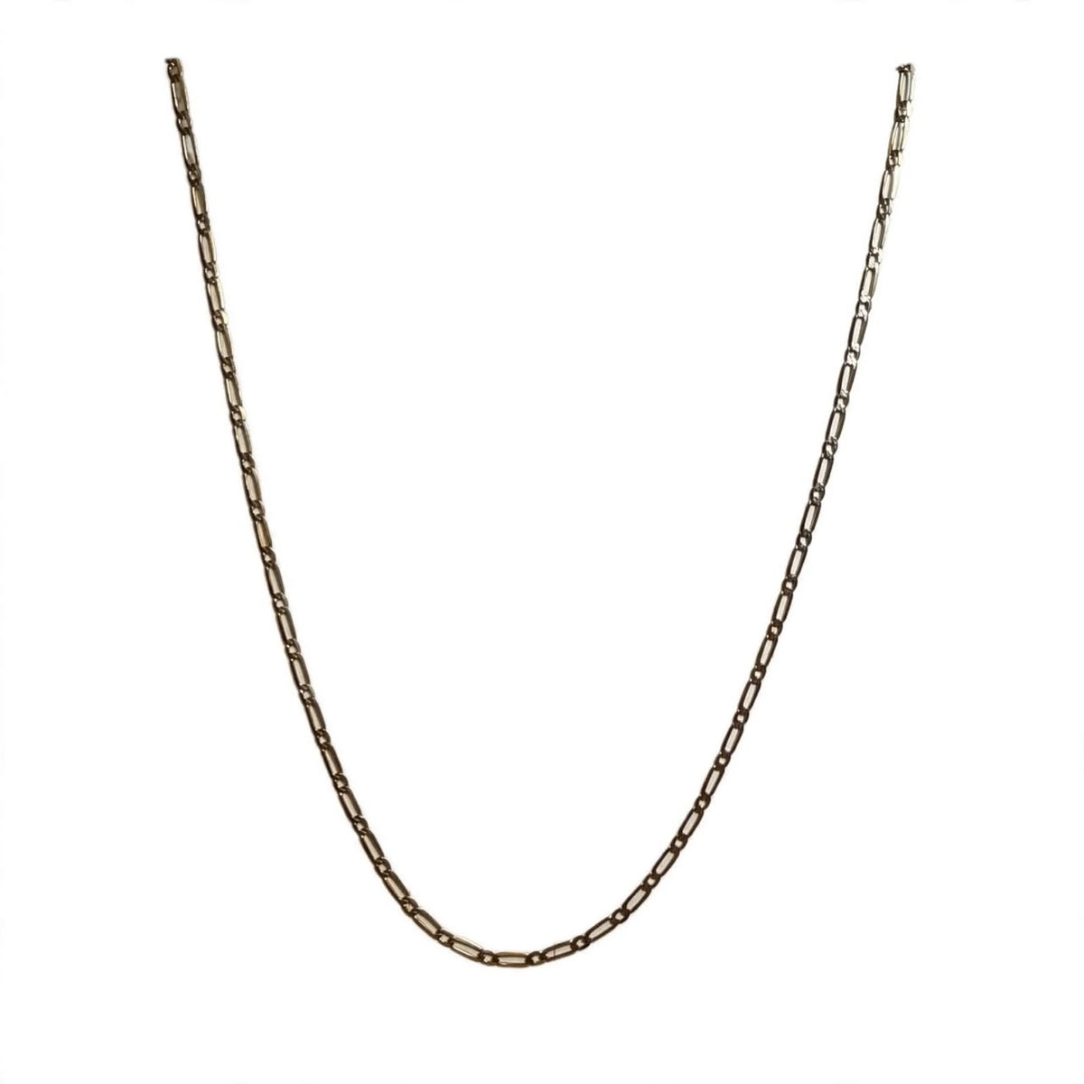 Fígaro chain 14k pure gold D1