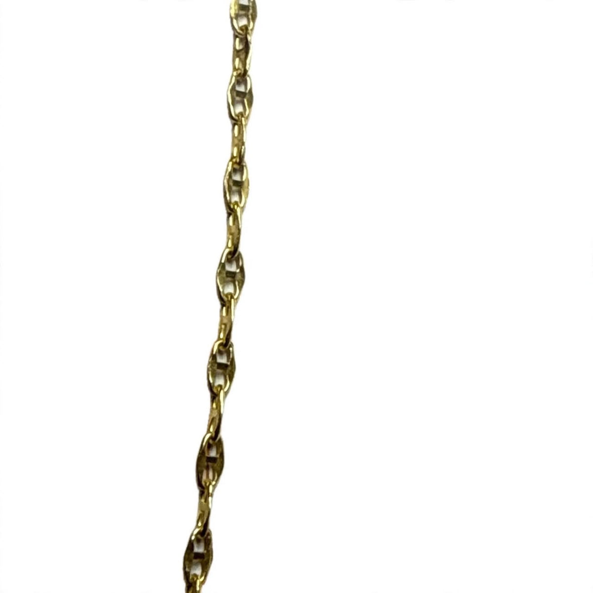 Flat Mariner Anchor Gucci Mariner Chain 14K Pure Gold